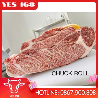 Cổ vai bò Wagyu Kagoshima A5 – Chuck Roll Wagyu Kagoshima A5 ~5Kg