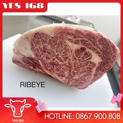 Đầu thăn ngoại bò Wagyu Kagoshima A5 – Ribeye Wagyu Kagoshima A5 ~ 3kg – 5kg