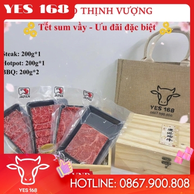 Hộp quà cao cấp "THỊNH VƯỢNG" - 800G - COMBO 2