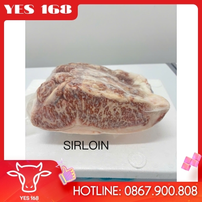 Thăn ngoại bò Wagyu Kagoshima A5 – Sirloin (Striploin) Wagyu Kagoshima A5 ~4.5 Kg